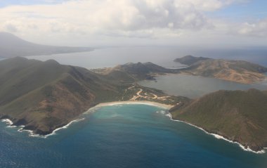 St. Kitts ve Nevis, havadan görünümü