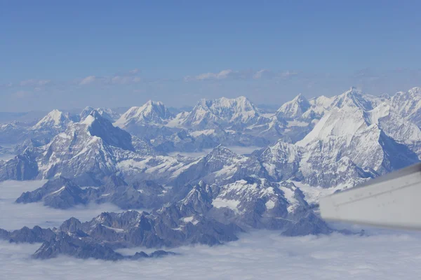 Vista aerea Tibet — Foto Stock