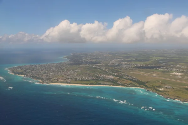Vue aérienne de Saint-Martin — Photo