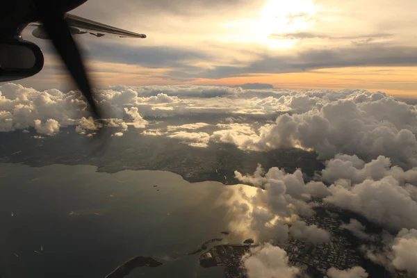 Vue aérienne d'Antigua — Photo