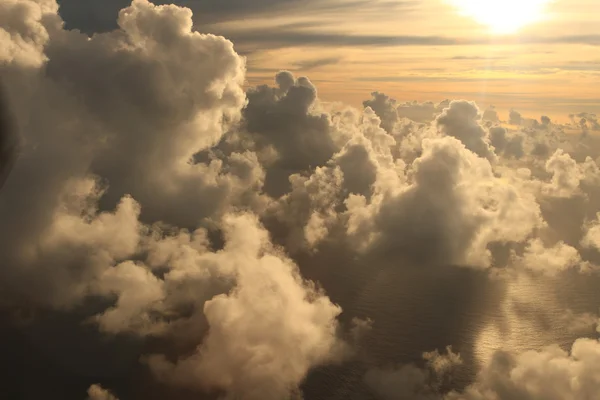 Вид с воздуха на Антигуа — стоковое фото