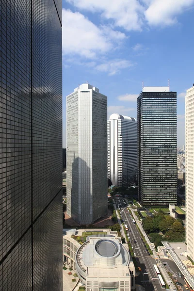 Tokyo şehir Belediye Binası çevresinde — Stok fotoğraf