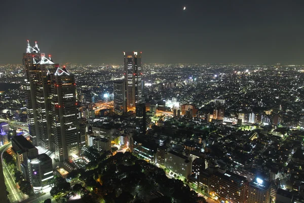 Tokio v noci — Stock fotografie