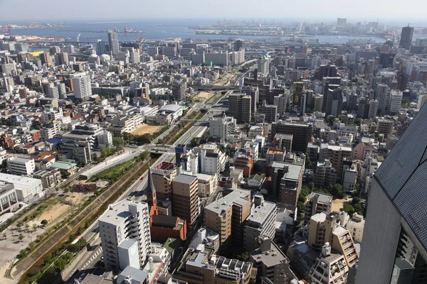 Kobe city vid dagsljus — Stockfoto