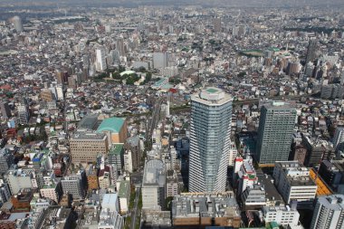Tokyo bird's eye view clipart