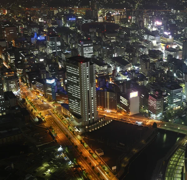 Osaka por la noche — Foto de Stock