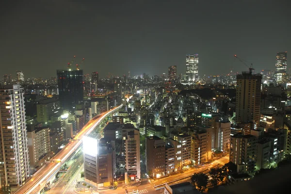 Osaka à noite — Fotografia de Stock