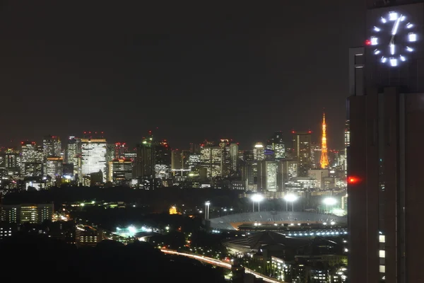 Tokió éjszakai — Stock Fotó