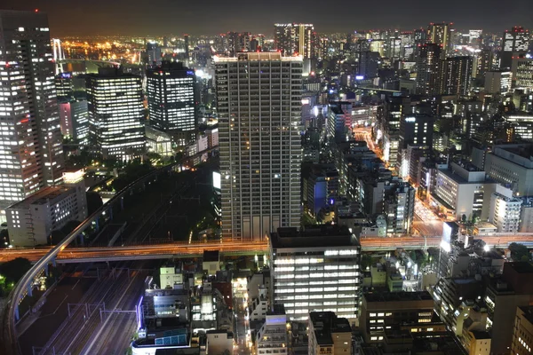 Tokyo på natten — Stockfoto