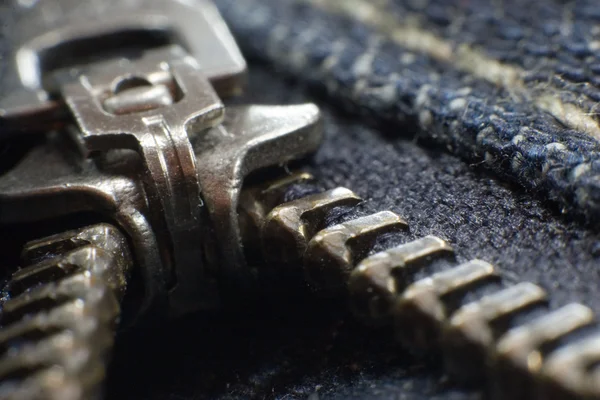 stock image Zipper Closeup