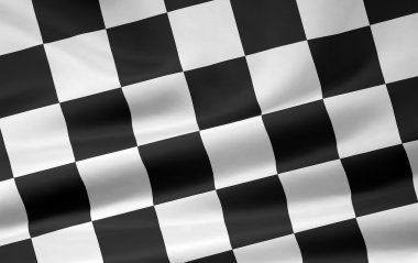 Racing flag clipart