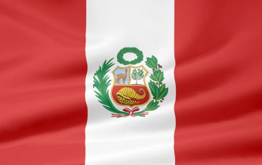 Flag of Peru clipart