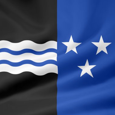 Flag of Aargau clipart