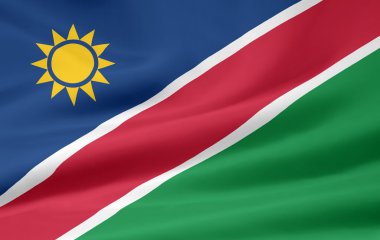 Flag of Namibia clipart