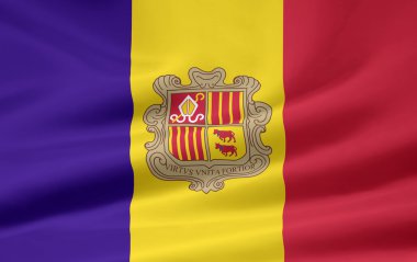 Flag of Andorra clipart