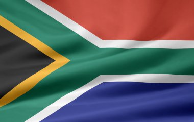 Flag of Southafrica clipart