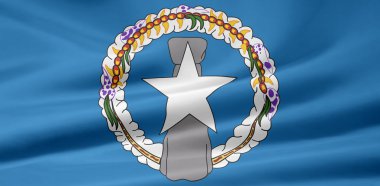 Flag of Northern Mariana Island clipart