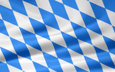 Flag of Bavaria clipart