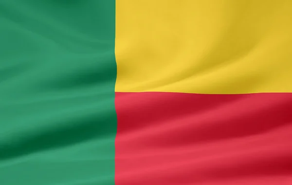 Flag of Benin — Stock Photo, Image