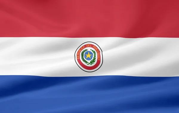 Bendera paraguay — Stok Foto