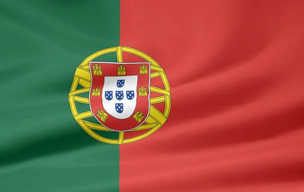 葡萄牙的旗子 — 图库照片