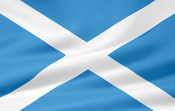 Bendera Skotlandia — Stok Foto