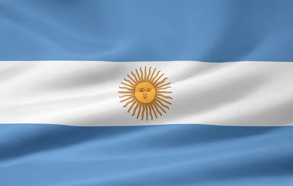 Flag of the Argentina — Stock Photo, Image