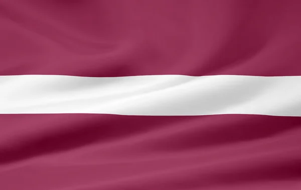 Vlag van Letland — Stockfoto