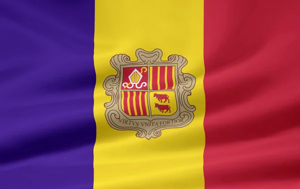 stock image Flag of Andorra