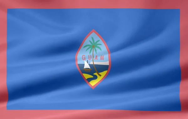 Guamova vlajka — Stock fotografie