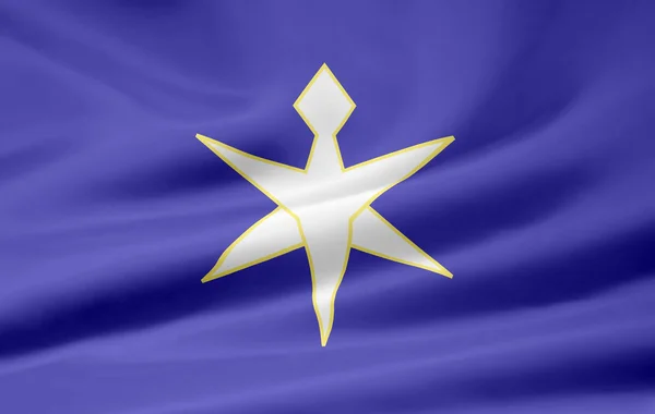 Σημαία της chiba - ΙΑΠΩΝΙΑ — Φωτογραφία Αρχείου