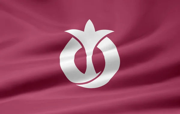 Flagga för aichi - japan — Stockfoto