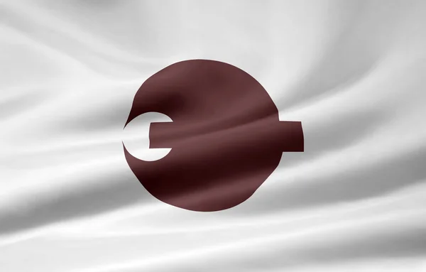 奈良的旗子-日本 — 图库照片
