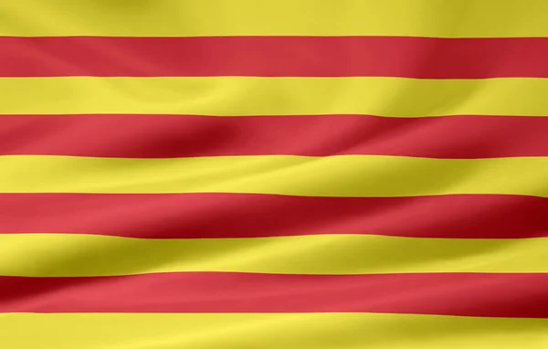 Flag of Catalonia — Stock Photo, Image