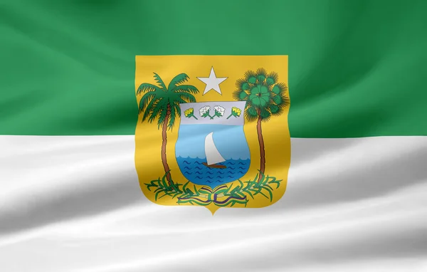 Flag of Rio Grande do Norte - Brazil — Stock Photo, Image