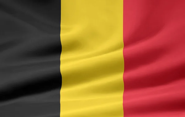 Belçika bayrağı — Stok fotoğraf