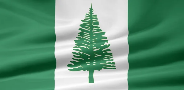 Bandiera dell'isola di Norfolk — Foto Stock