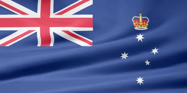 Victoria bayrağı — Stok fotoğraf