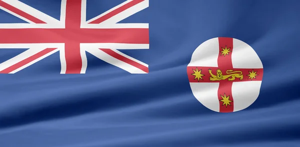 Yeni Güney Galler bayrağı — Stok fotoğraf