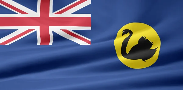 Flagga i western australia — Stockfoto