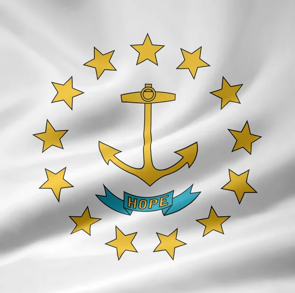 Flag of Rhode Island - USA — Stock Photo, Image
