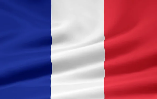 프랑스의 국기 스톡 사진