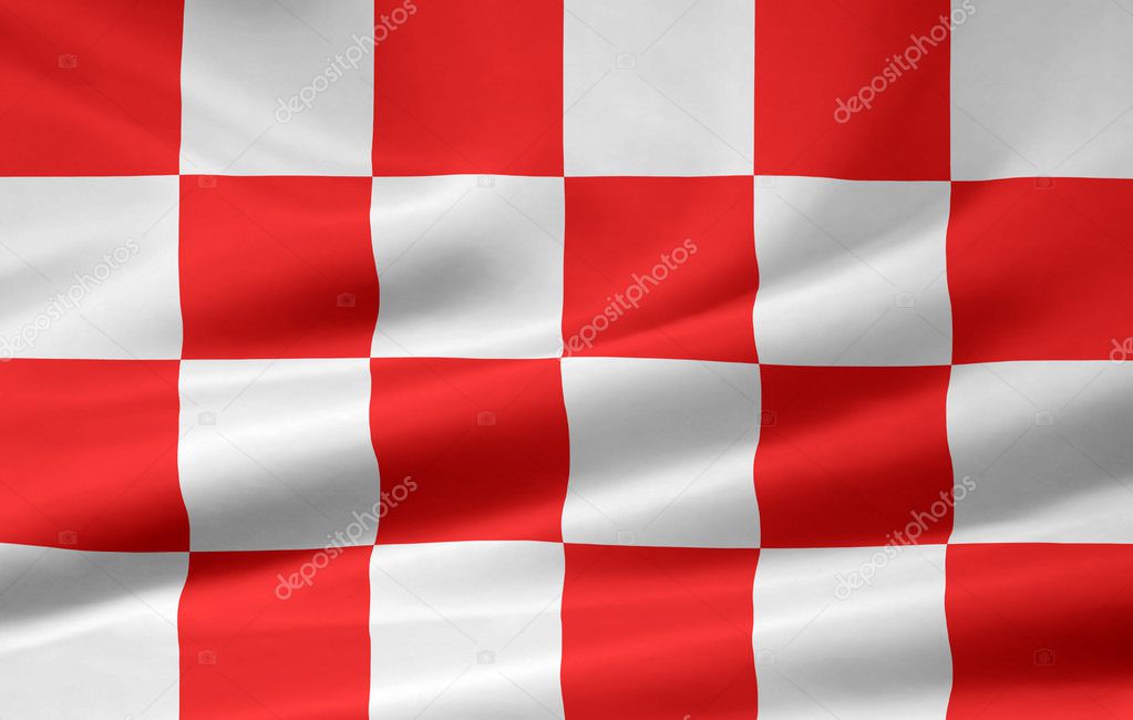 Flag of North Brabant - Netherlands