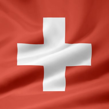 Flag of Switzerland clipart