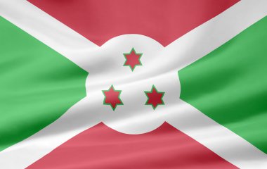 Flag of Burundi clipart