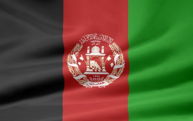 Flag of Afghanistan clipart