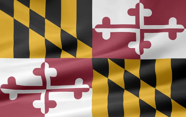 Bandeira de Maryland - EUA — Fotografia de Stock