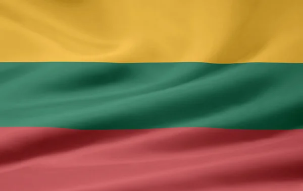 Σημαία της Λιθουανίας — Φωτογραφία Αρχείου