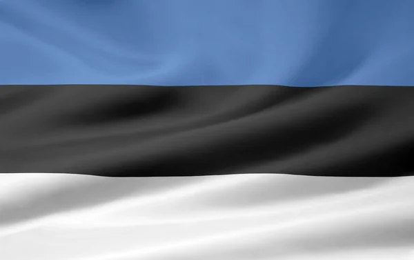 Estonya bayrağı — Stok fotoğraf