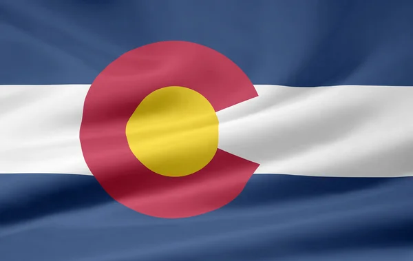 Bandeira de New Colorado - EUA — Fotografia de Stock